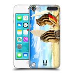 Head Case Designs Chipmunk Surf Buddies Funny Animals Hard Back Case Compatible With Apple iPod Touch 5G 5th Gen