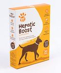 PetExx Hepatic Boost 30 tablets - SAMe & Silybin (Milk Thistle) supplement formulated by vets to aid liver health in pets - manufactured in UK