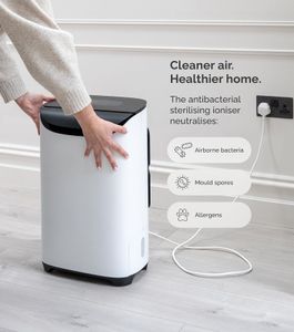 Meaco DD8L Pro Desiccant Dehumidifier – Smart App, Fast Clothes Drying, Anti-Bacterial Ioniser