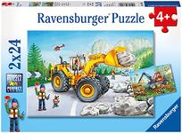 Ravensburger - Diggers at Work Puzzle 2x24 Pieces