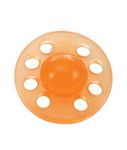 Physiostore Resistance-Grip Ball Web Hand Finger Grips Trainer Egg Exerciser (Medium, Orange)