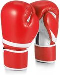 Flexzion Boxing Gloves - Red Durabl