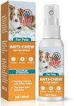 Dog Repellent Spray - Bitter Spray for Dogs, No Chew Spray for Dogs, Dog Behavior Training - Preventing Chewing and Licking, Protecting Furniture and Floors