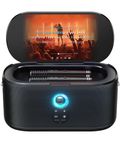 Karaoke Machine for Adults & Kids with Screen Lyrics Display, 2 Wireless Microphones Auto-Charging, Portable Bluetooth Speaker PA System WiFi/HDMI, Home Outdoor Party Speaker (Shell Series) (Shell S1)