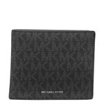 Michael Kors Men's Mason Billfold Wallet, Black/MK Signature