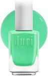 duri Nail Polish, 102S Summer Rain, Pastel Mint Shade, Semi Matte Finish, Full Coverage, Quick Drying, 0.45 Fl Oz