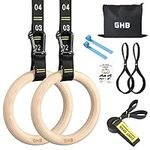 GHB Gymnastic Rings Wooden Gym Ring