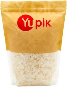 Yupik Unsweetened Coconut Chips, 1 kg, Gluten-Free, Kosher, Vegan, Dried Flakes, Shredded Coconut Shavings, No Added Sugar, Oil-Free, Source of Fiber, Healthy Snacks, Ideal for Baking & Topping