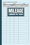 Mileage Log Book For Taxes: Cute Au