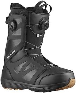 Salomon Snowboard Boots Launch BOA SJ 2023-24 Model Men's L47243500 28.5 cm Black/Black/White