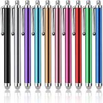 [Upgrade Points]10 Pcs Stylus iPad Pens for Touch Screens Phone Pens Stylus Pens Universal Phone Dabbers for Tablet Capacitive Stylus Touch Screen Pens Compatible with iPad iPhone Kindle Tough Tablet