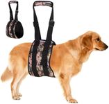 LovinPet Adjustable Large Dog Lift Harness for Weak Rear Legs|Portable and Comfortable Support Sling|Ideal for Senior,Injured,Disabled Dogs,and Post-ACL Surgery Recovery,Camouflage