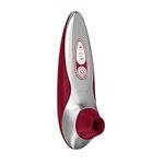 Womanizer Pro40 Clitoral Sucking Toy - Clit Stimulator with 6 Suction Speeds - Waterproof Sucker Vibrator - Rechargeable Vibrating Adult Sex Toys for Women and Couples - red