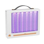 Sampri Mosquito Lamp International Eco-Friendly-Bug-Zapper Electric-Mosquito Lamp Dual Mosquito Zapper Lamp Indoor Insect Trap Portable Killer Catcher Trap Machine