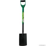 Garden Digging Shovel - Steel Border Spade With A PVC Solid Grip Handle | Hand Tool Ideal For Gardening Can Also Be Used For Snow & Farms | Heavy Duty Strong, Resistant & Rust Resistant