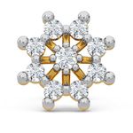 Kisna Gold & Diamond Nose Pin for Women 18KT | Winter