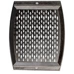 Lodge L15RCGT 15"x12" Cast Iron Grill Topper, Black