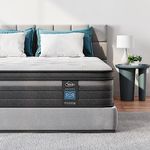 TeQsli Gel Individually Pocket Sprung King Mattress 5FT with Soft Fabric, 10.6 Inch Hybrid Mattress King for Pressure & Back Pain Relief, Medium Firm Mattress in a Box-150x200x27cm