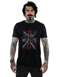 Absolute Cult Sex Pistols Men's Anarchy Flag T-Shirt Black X-Large