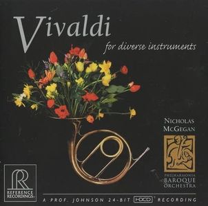 Vivaldi for diverse instruments / PBO · McGegan