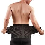 XXX-Large(46-51) : Vital Salveo-Adjustable Germanium and Bamboo Charcoal Lower Back Support Relieve Back Pain, Sciatica C-Fit (XXX-Large)