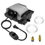 Air Assist for Laser Cutter and Engraver, Air Assist Pump Kit with Adjustable 0-30L/Min, Suitable for Most CNC Cutting & Laser Engraving Machine