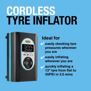 Ring TyreInflate Go 4 Cordless Tyre Inflator – Portable Air Pump