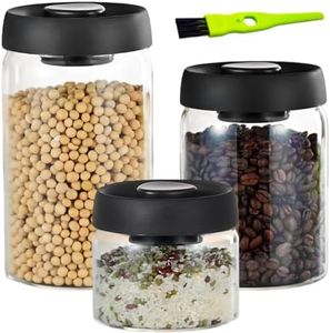 HelpyLife Vacuum Glass Jar