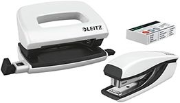 Leitz 55612001 Mini Stapler and Hol