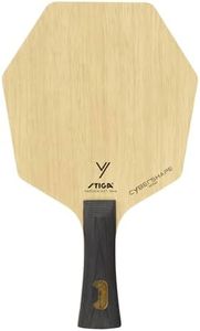 Stiga Cybershape Wood Tennis de Table en Bois – Bois de Tennis de Table en Bois avec Forme cybershape Exclusive – Master