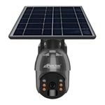 Realtime C9 Plus 4MP Smart 4G Solar PTZ Camera | 360° Detection | 30M Night Vision Distance | Two Way Audio | Cloud & SD Card Storage (Max 128GB) | IP66