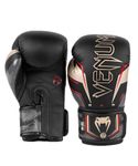 Venum, Elite Evo Boxing Gloves, Unisex Adult, 12 Oz, Black/Gold/Red