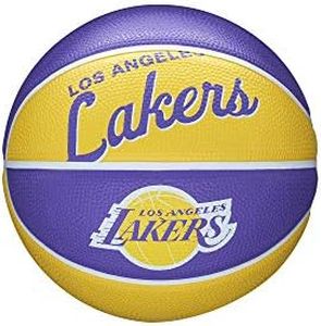 WILSON NBA Team Retro Mini Basketball - Los Angeles Lakers