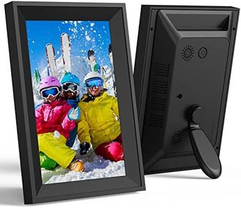 10.1' Digital Picture Frame WiFi Photo Frames FRAMEO IPS Touch Screen, 16GB Storage, Share Photos/Videos Instantly and Remotely via Free Frameo, Great Gifts for Parents