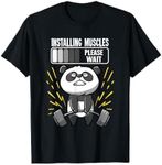 Funny Panda Installing Muscles Plea
