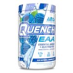 QUENCH EAA Aminos + Electrolytes - Complete Blend of 9 EAAs - 10g Total Amino Acids - Vitamins, Antioxidants, Electrolytes - ZERO Sugar, Carbs, Calories (Blue Bombsicle)