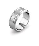 Tommy Hilfiger Jewelry Men's Stainless Steel Ring Stainless Steel - 2790504G