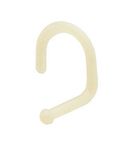 Bioflex Nose Screw Flesh Colored Retainer 1.5mm Disc 20G