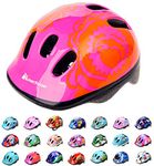 Helmet For Baby Kids Toddler Childrens Boys Cycle Safety Crash Helmet Small Sizes For Child MTB Bike Bicycle Skateboard Scooter Hoverboard Riding Lightweight Adjustable Breathable MV62