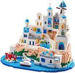 Architecture Aegean Sea Micro Block Model Building Kit 5810 PCS - Explore The Ancient Wonders of The Mediterranean