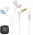 AMVR Noise-Isolating in-Ear Headphones Compatible with Quest 3 - Accessories Earphones with Custom Silicone Earbuds Caps and Strap Holder | Enhance 3D 360 Degree Sound