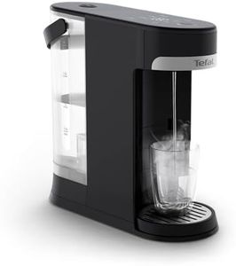 Tefal Instant Hot Water Dispenser, 2L Removeable Tank, Variable Temperatures & Cup Size Settings, Adjustable Cup Height, Descale Setting, One-Touch Operation, Energy-Saving, Quiet, BR3508G0, Black