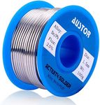 AUSTOR 63-37 Tin Lead Rosin Core Solder Wire for Electrical Soldering (1.5mm, 100g)