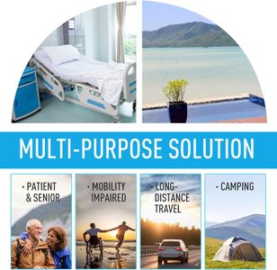 Outsunny 20L Portable Camping Toilet – Outdoor Travel Commode