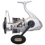 SHIMANO Moulinet Spinning Saragosa SW A 25000-960g - R.4.4:1 - Retr.113cm - Bk.20Kg - SRG25000SWA