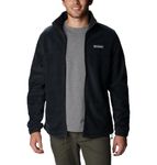 Columbia Men's Steens Mountain Full Zip 2.0, Black, X-Large Tall