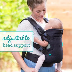 Infantino Flip 4-in-1 Baby Carrier – Ergonomic, Convertible, Black