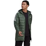 adidas Men's Essentials Down Jacket, Green Oxide, M