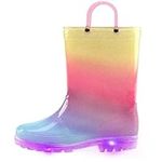 K KomForme Kids Rain Boots, Waterpr