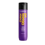 Matrix Antioxidant Shampoo, Color Obsessed Enhances Hair Color & Prevents Fading, For Color Treated Hair, Curelty Free, Salon Shampoo, 300ml (Packaging May Vary)